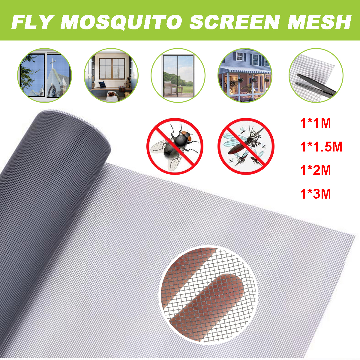 Fly-Mosquito-Fiberglass-Net-Washable-Mesh-Curtain-Protect-Baby-For-Door-Window-1736372