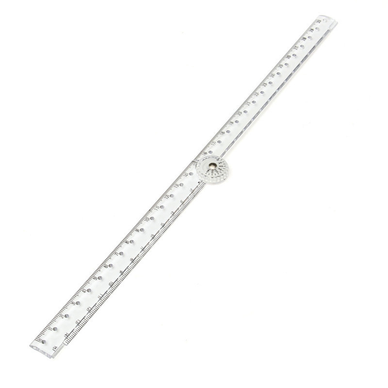 Folding-Acrylic-Ruler-Clear-For-Kids-Student-Office-School-1129480