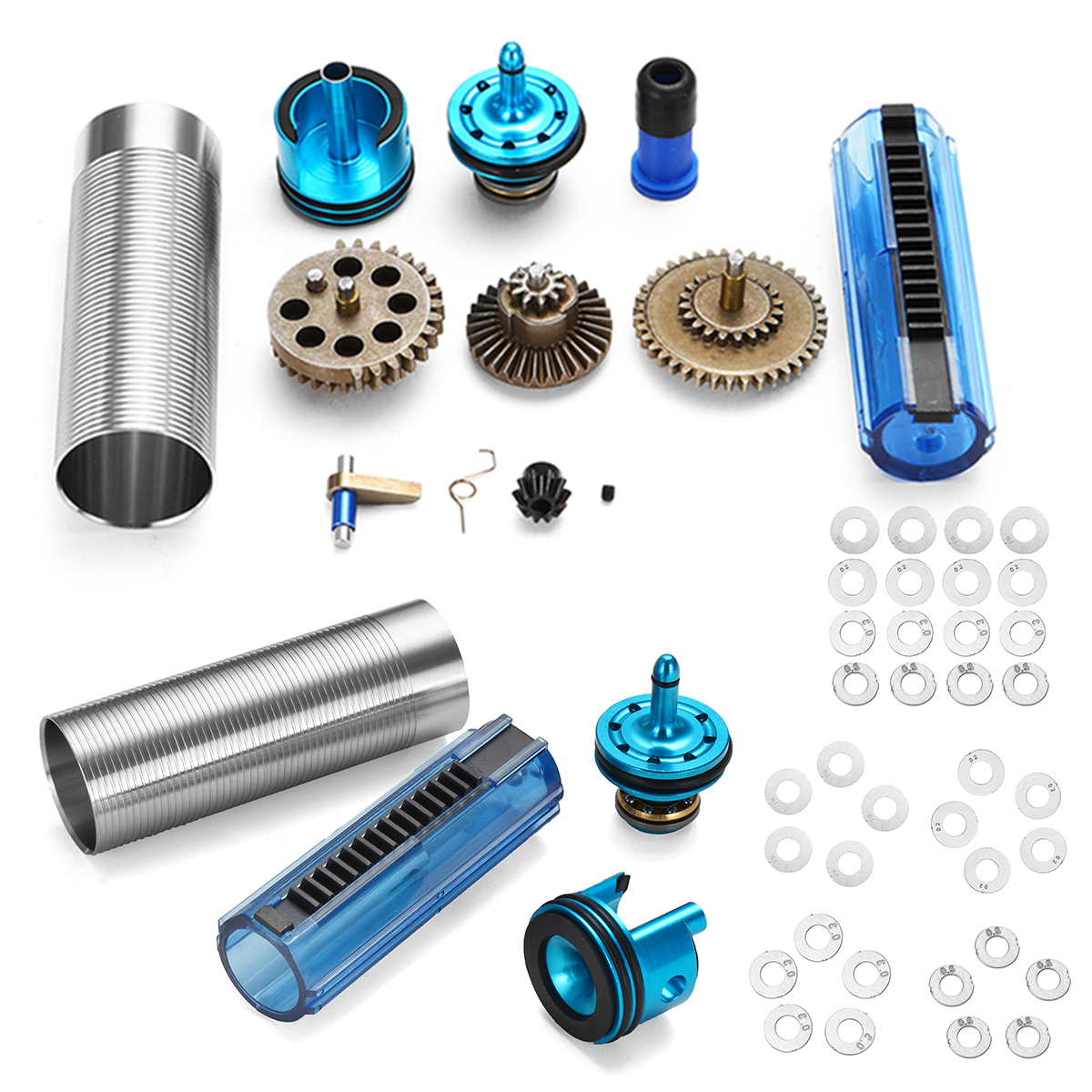 Gearbox-Upgrade-Metal-Cylinder-Accs-Kit-For-JinMing-J9-J8-Gel-Ball-Toys-1399917