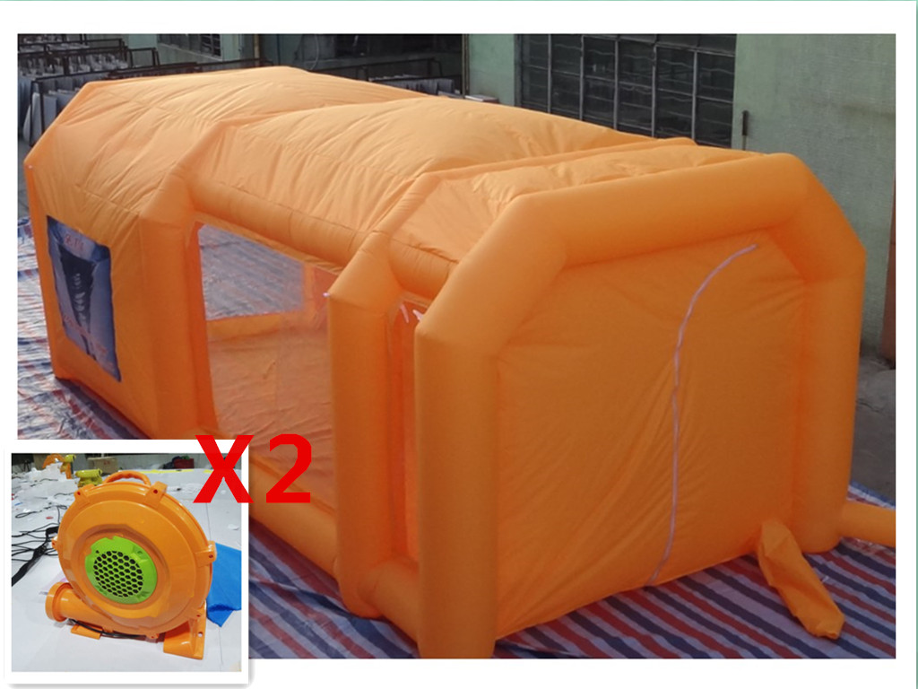 Giant-Workstation-Inflatable-Spray-Paint-Booth-Tent-Custom-with-2PCS-Blower-110V-6325m-1336013
