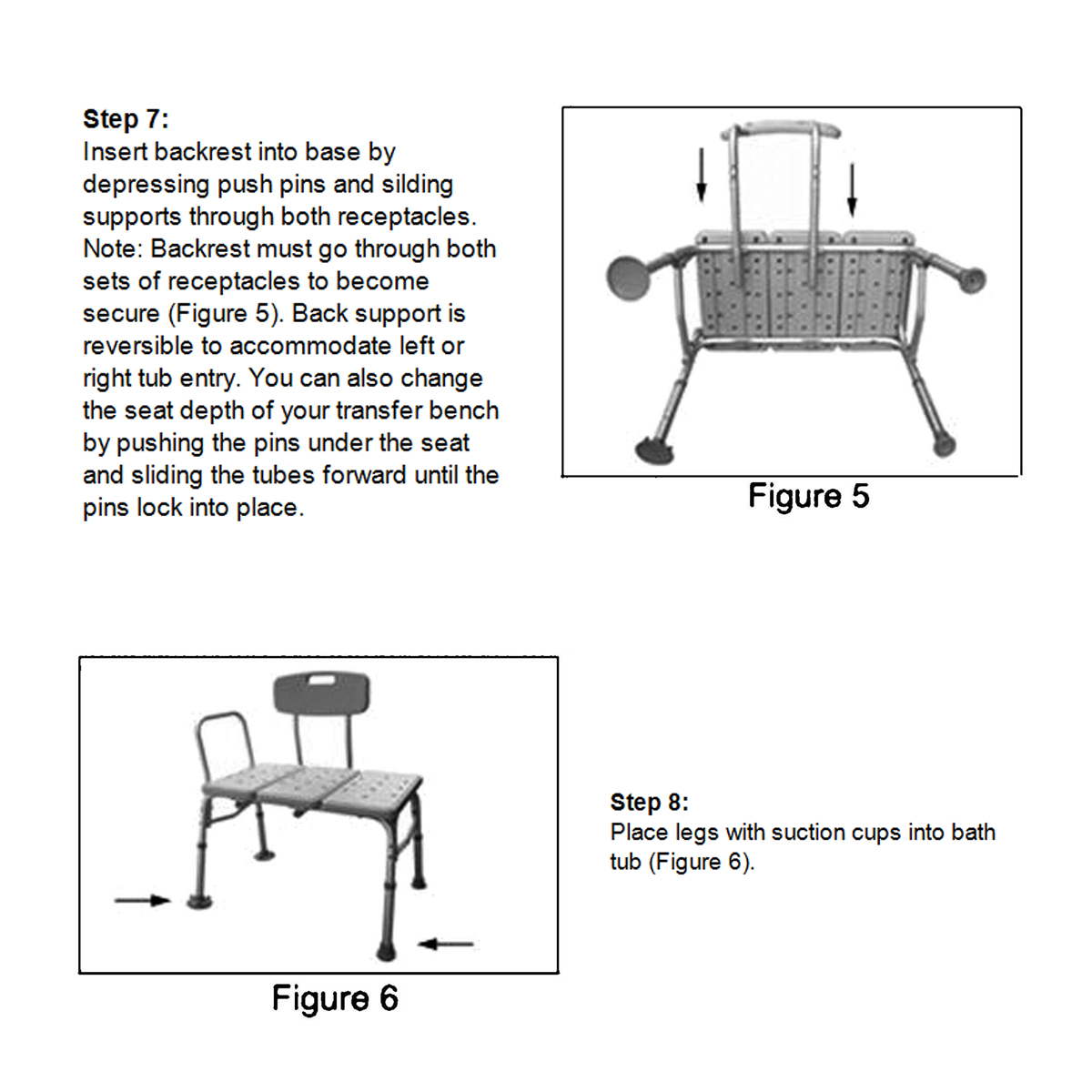 Heavy-Duty-Wheelchair-to-Bath-Tub-Shower-Chair-Transfer-Bench-Seat-Hand-Rail-1554673