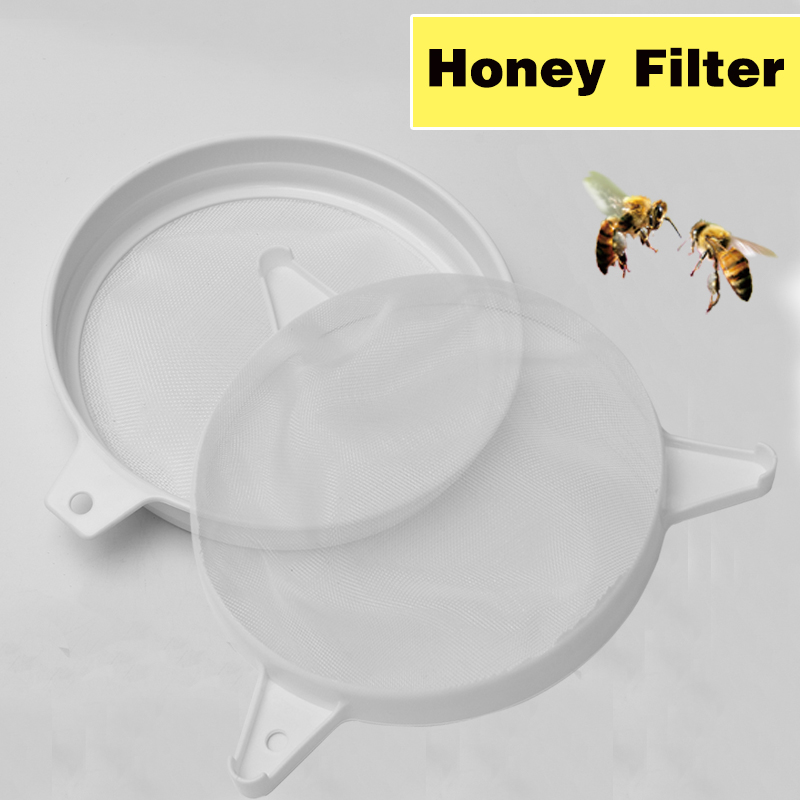 Honey-Strainer-Double-Sieve-Filter-Beekeeping-Tools-Set-Skimmer-Fiber-Net-Apiary-Equipment-1310037