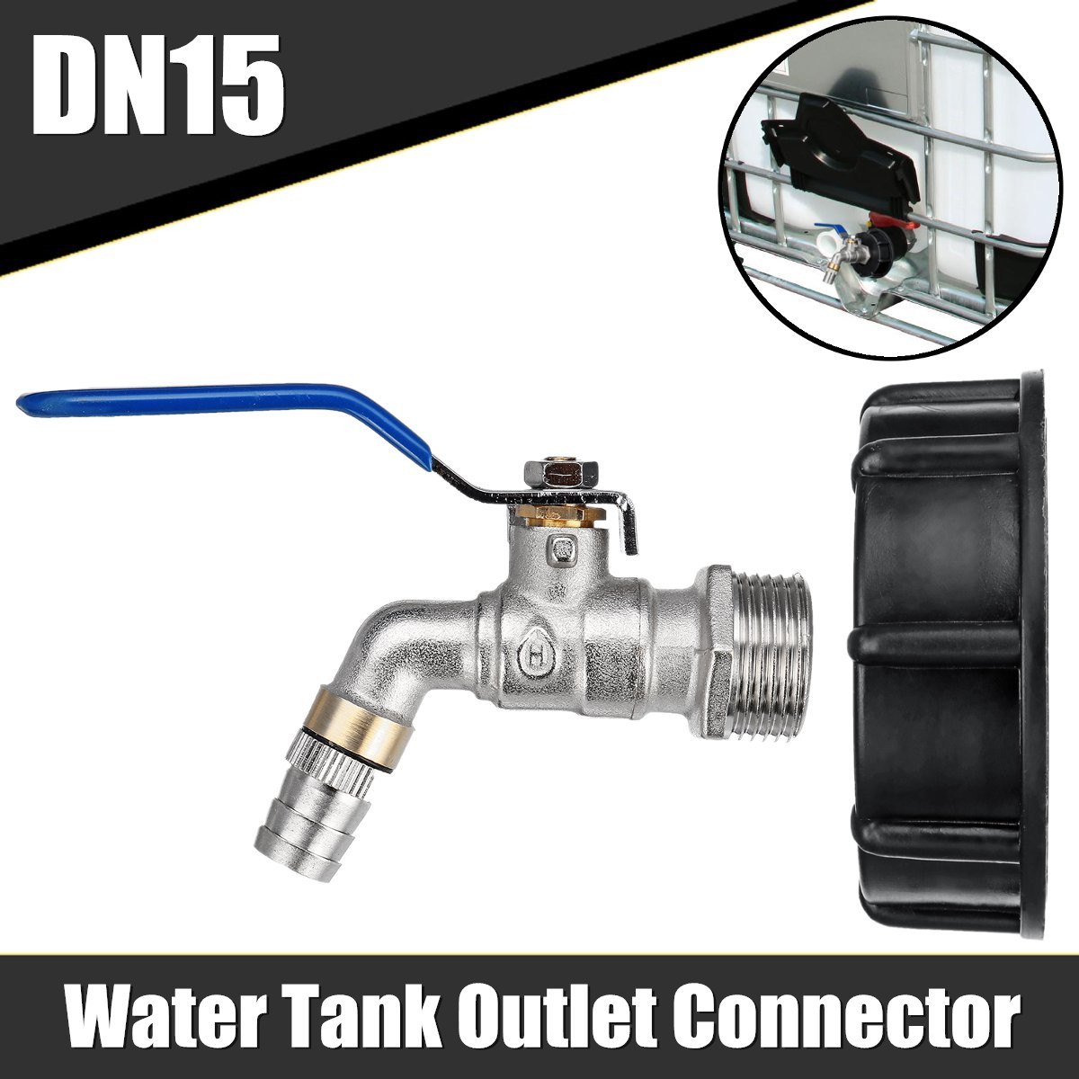 IBC-S60X6-Water-Tank-Outlet-Connector-Fitting-Adapter-with-Range-of-Tap-Outlets-Faucet-1458793