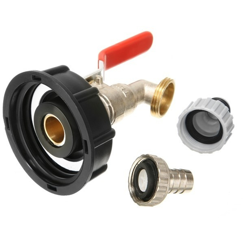 IBC-Tote-Tank-Valve-Drain-Adapter-12quot-Garden-Hose-Faucet-Water-Connector-Tool-1728507