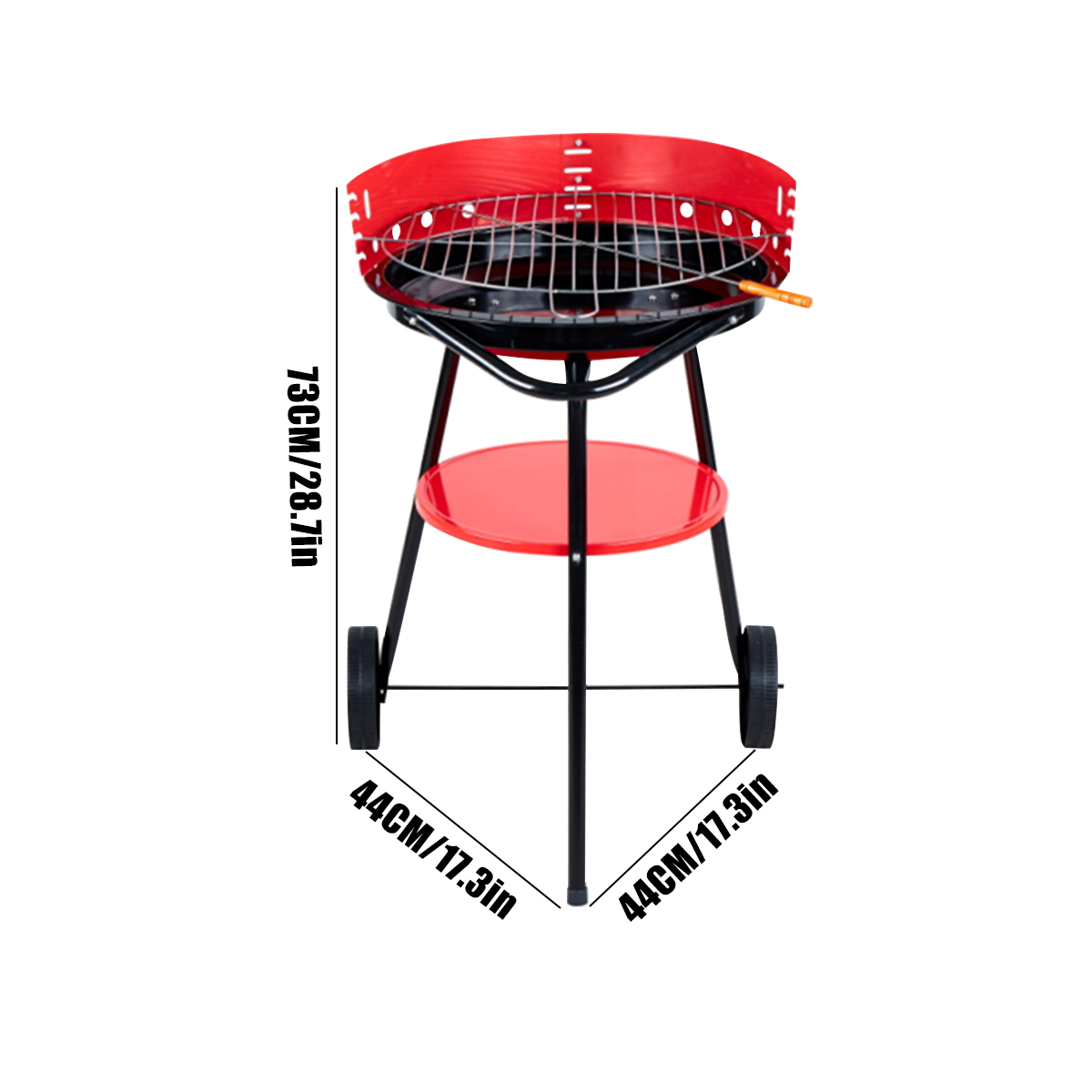 Iron-Charcoal-Meat-Grill-BBQ-Barbeque-with-wheels-Outdoor-Camping-Picnic-Stove-1754134