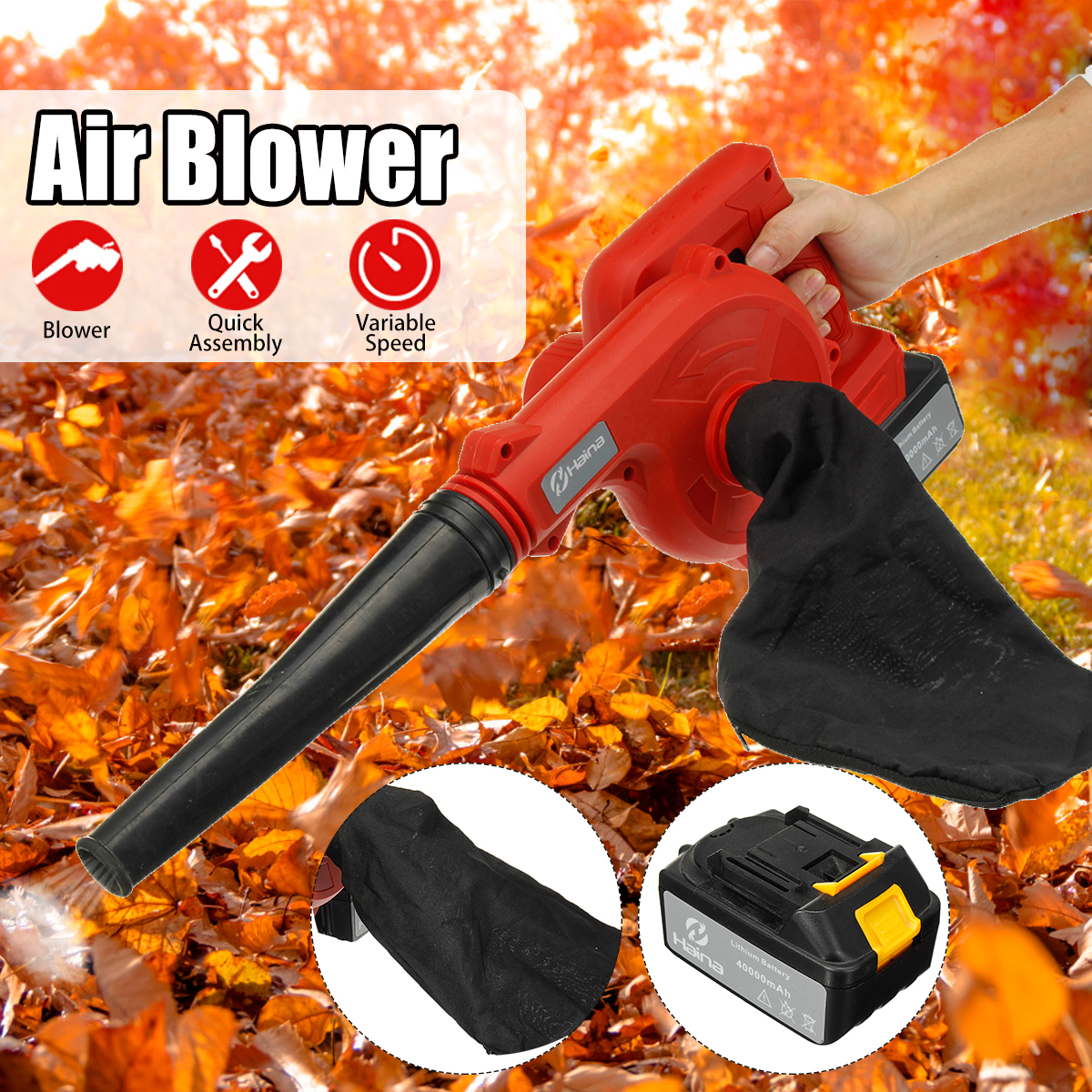 Leaf-Blower-Outdoor-Grass-Blower-Garden-Handheld-Electric-Battery-Tool-Waste-Collection-Bag-1653882