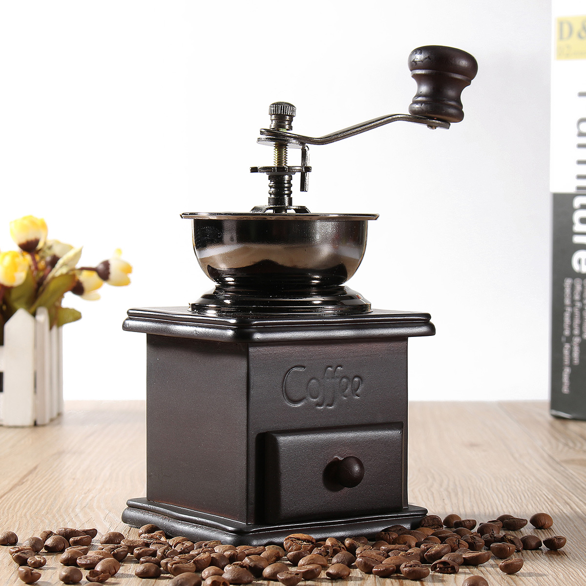 Manual-Coffee-Bean-Grinder-Spice-Herbs-Vintage-Retro-Hand-Grinding-Tool-Wooden-Burr-Mill-1352655