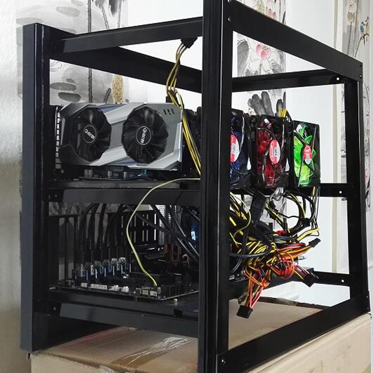 Miner-Frame-Bracket-6-GPU-Miner-Case-Aluminum-Mining-Rig-Case-Frame-With-Fan-Slots-Position-1253441