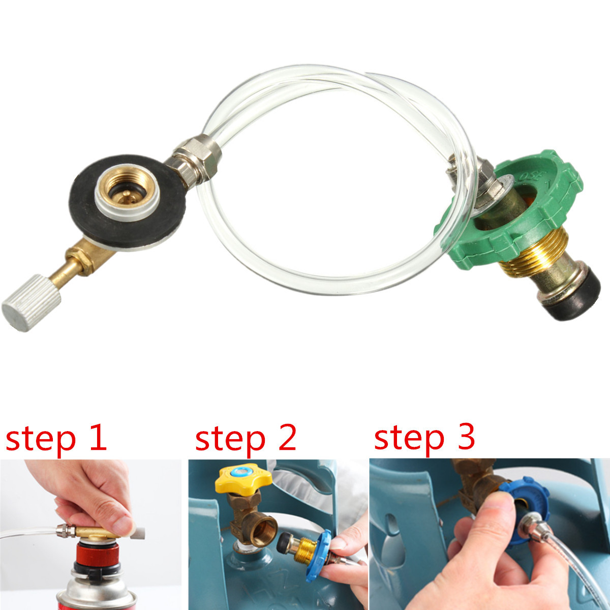 Outdoor-Camping-LP-Gas-Propane-Refill-Flat-Cylinder-Tank-Coupler-Adapter-Valve-1368439