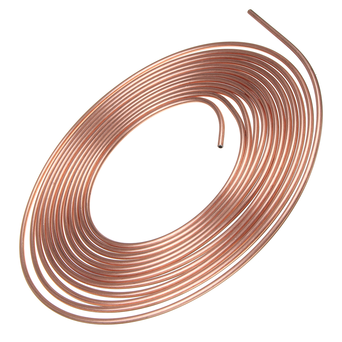 Roll-Copper-Steel-25-ft-316quot-Brake-Line-Pipe-Tubing-with-20-Pcs-Kit-Fittings-Brake-Female-Male-Nu-1543212