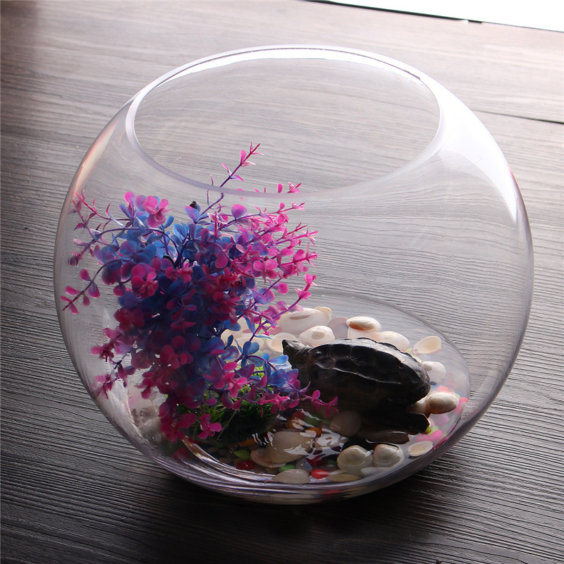 Round-Clear-Glass-Vase-Fish-Tank-Ball-Bowl-Flower-Planter-Terrarium-Home-Decor-1538345