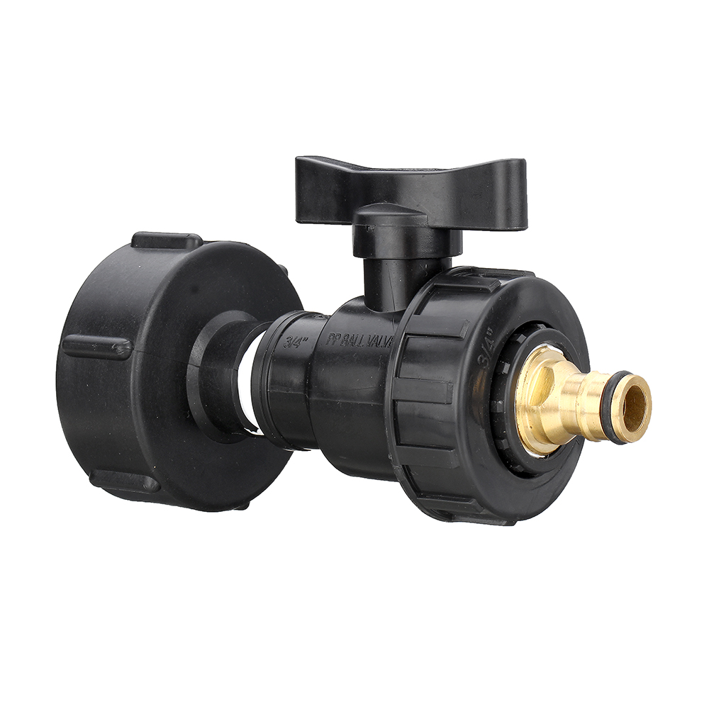 S60x6-34-IBC-Tank-Drain-Adapter-Nozzle-Thread-Outlet-Tap-Water-Connector-Replacement-PP-Ball-Valve-F-1550425