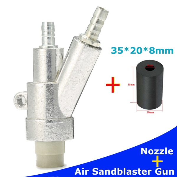 Stainless-Steel-Air-Sandblaster-Gun-160mm-Spray-Gun-with-Nozzle-1121874