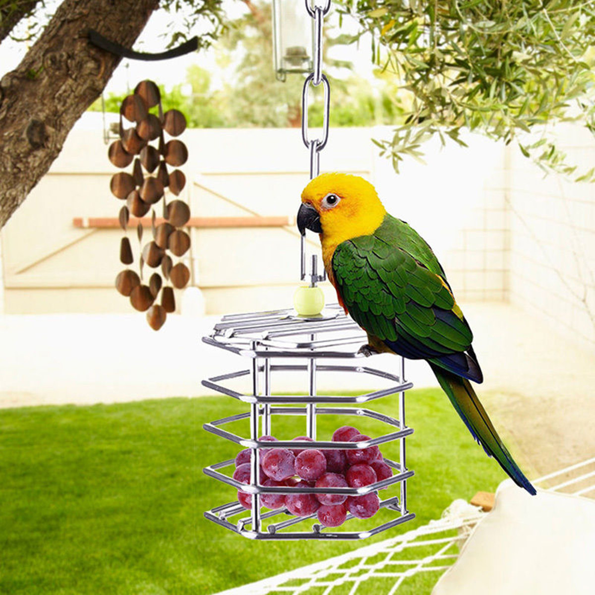 Stainless-Steel-Pet-Bird-Parrot-Foraging-Cage-Pigeon-Macaw-Feeder-Hanging-Entertainment-Toys-1355322