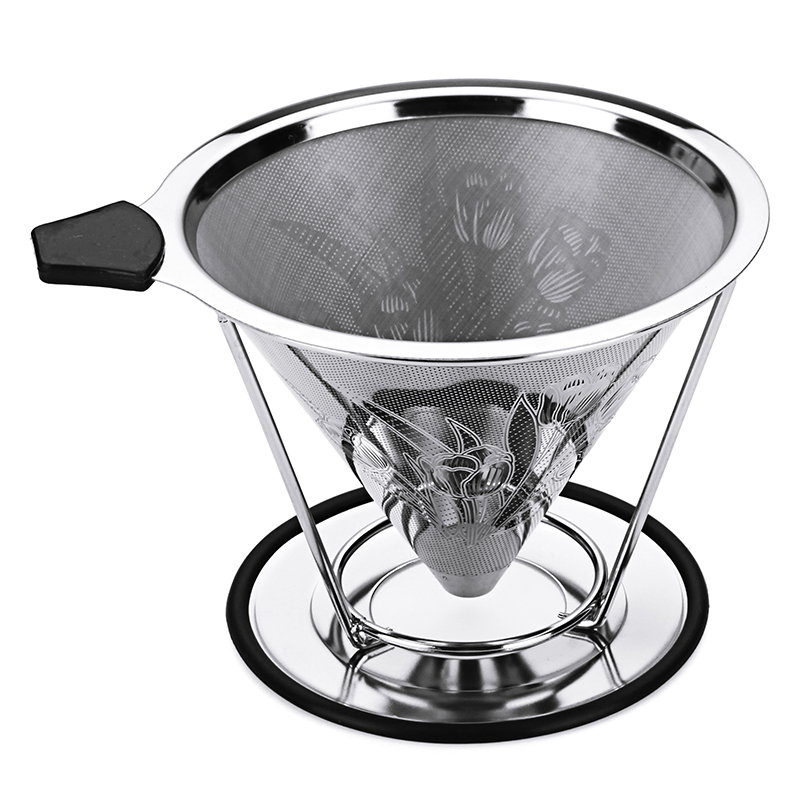 Stainless-Steel-Pour-Over-Coffee-Dripper-Flower-Pattern-Paperless-Reusable-Double-Mesh-Cone-Filter-1288933