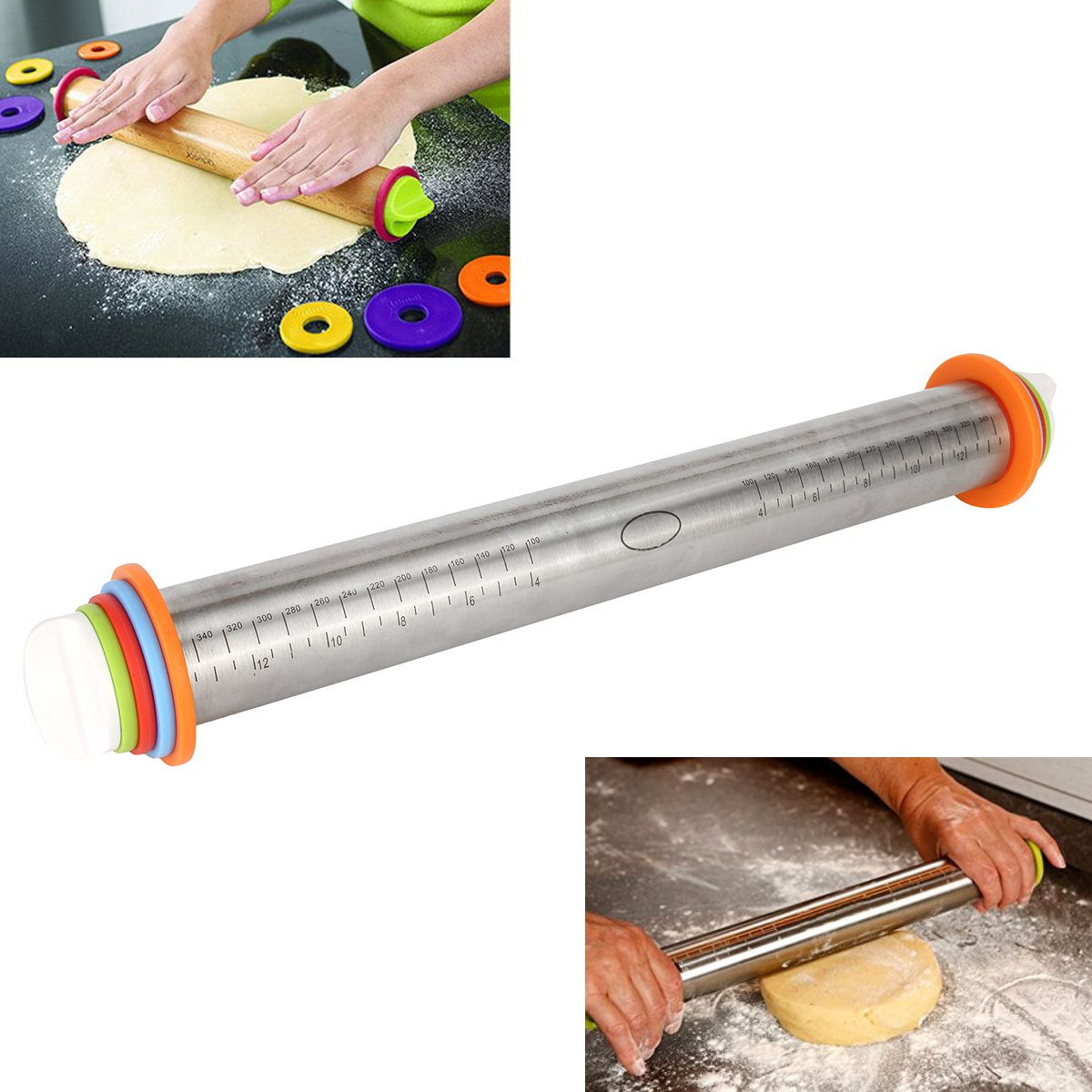Stainless-Steel-Removable-Rolling-Pin-Tools-For-Baking-Dough-Pizza-Cookies-4-Sizes-Adjusting-Discs-1141081