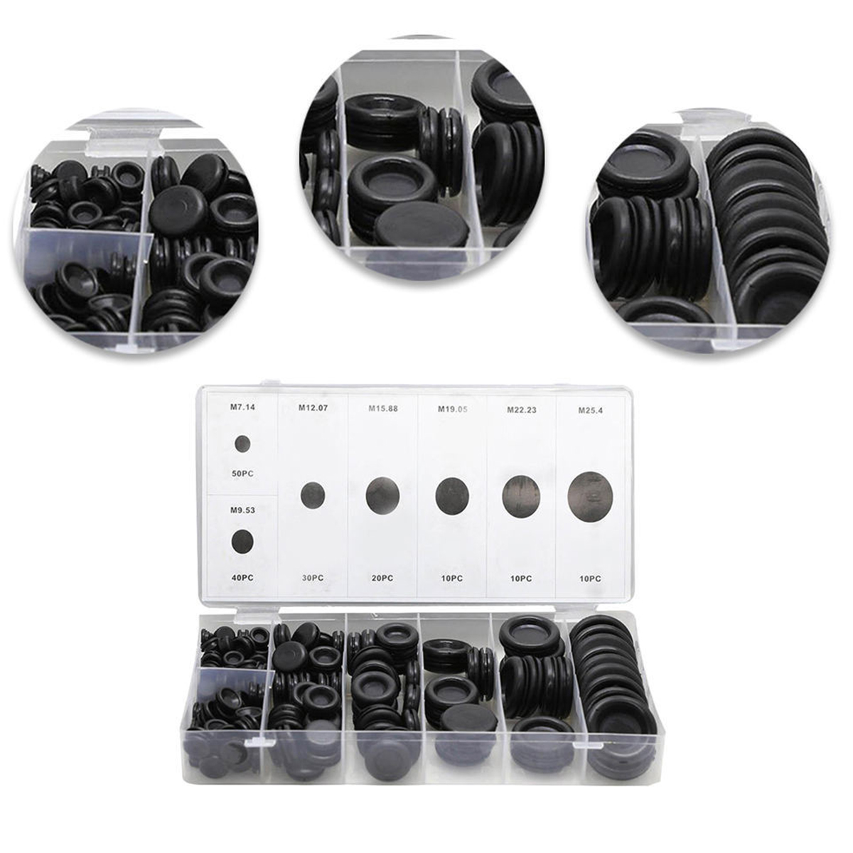 Suleve-170PCS-Rubber-Grommets-Single-sided-Car-Rubber-Closed-Blind-Protective-Coil-Set-1666733