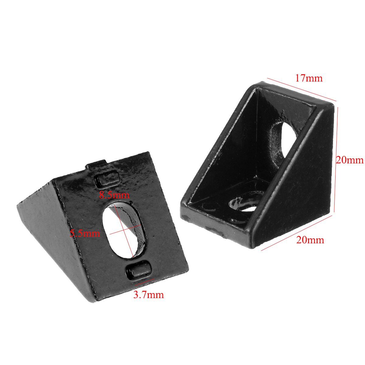 Sulevetrade-AJ20-10Pcs-2020-Black-Aluminium-Angle-Corner-Joint-2020-Series-Aluminum-Extrusion-20x20m-1296750