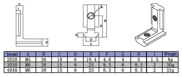 Sulevetrade-LJ30-5Pcs-T-Slot-L-Shape-Inside-Corner-Connector-Joint-Bracket-for-3030-Series-Aluminum--1243562