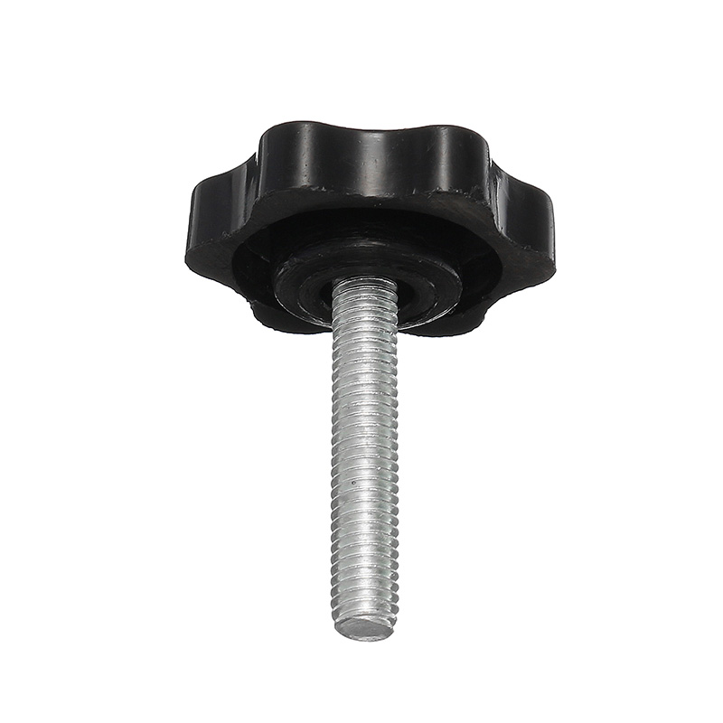 Sulevetrade-M6TS1-10Pcs-M6-30mm-Star-Shape-Head-Thread-Knurled-Thumb-Screw-Clamping-Grip-Knob-Screw-1183918