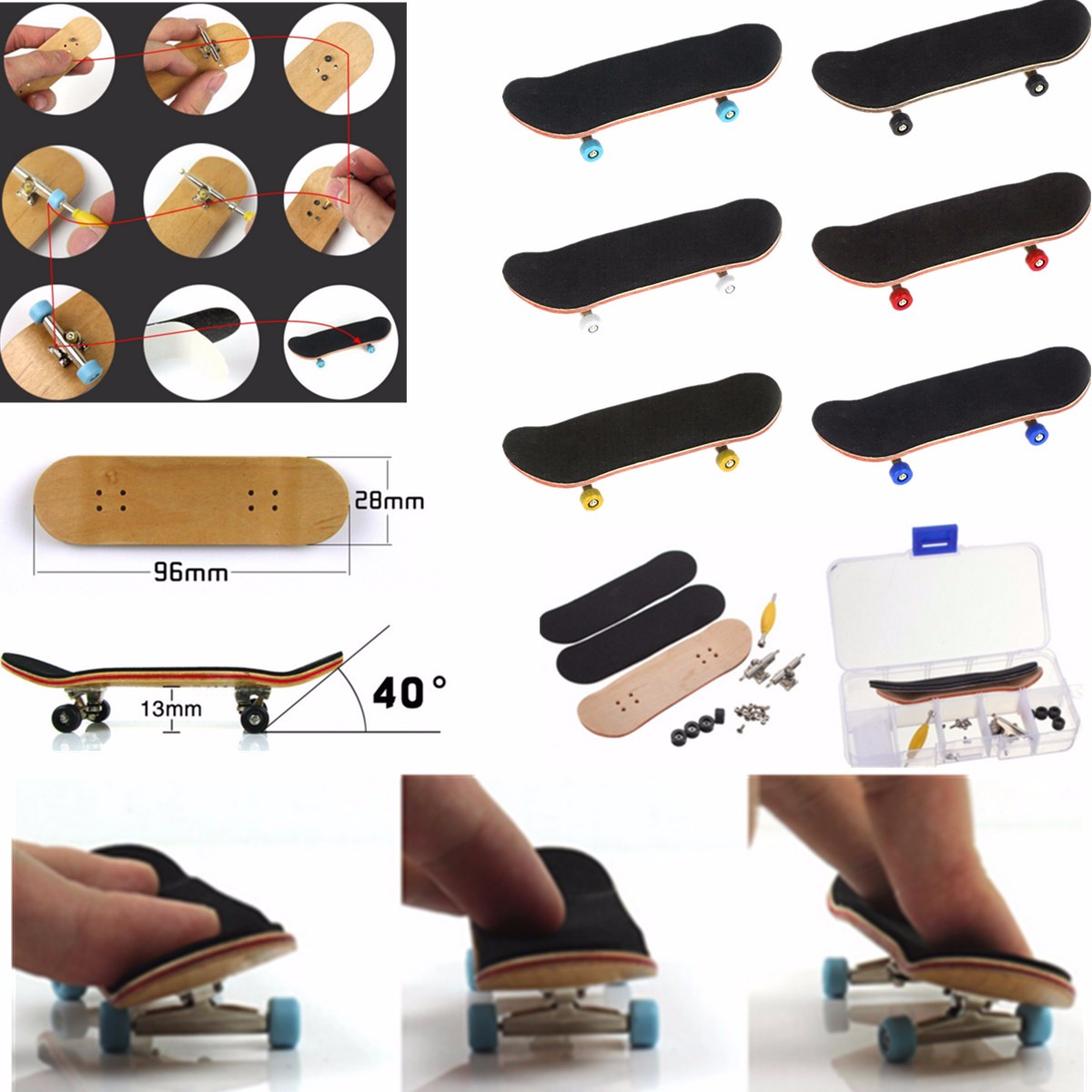 Wooden-Deck-Fingerboard-Skateboard-Maple-Wood-with-Bearings-Kids-Gift-Decorations-1276220