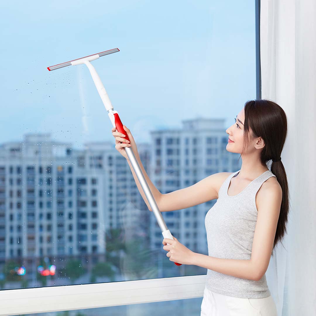 YIJIE-Retractable-Window-Squeegee-Portable-Car-Glass-Cleaner-300mm-Scrapers-Bathroom-Cleaning-Kit-fr-1463820