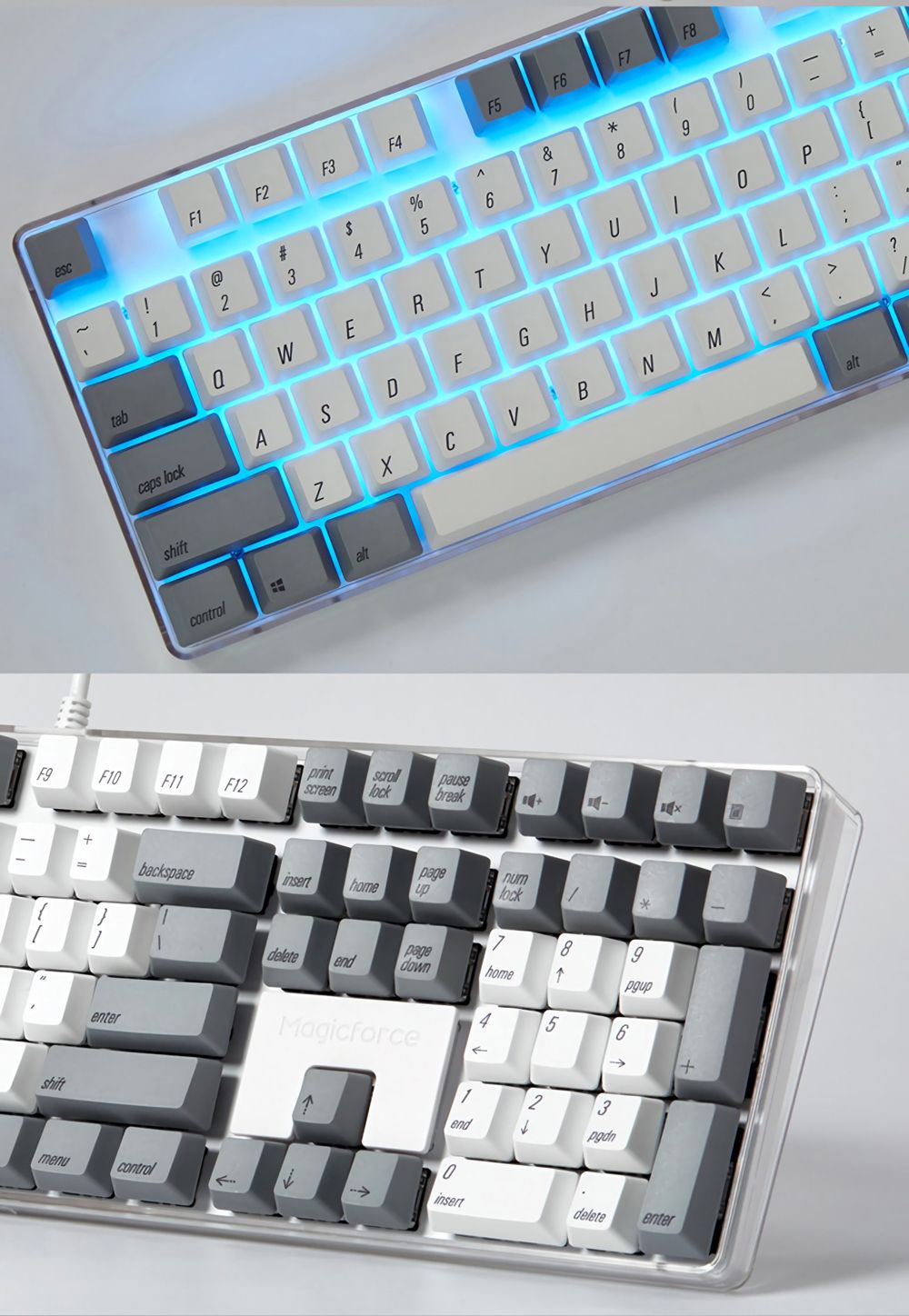 Magicforce-108-Key-White-Color-Black-Fonts-Dye-sub-PBT-Keycaps-Keycap-Set-for-Mechanical-Keyboard-1400201