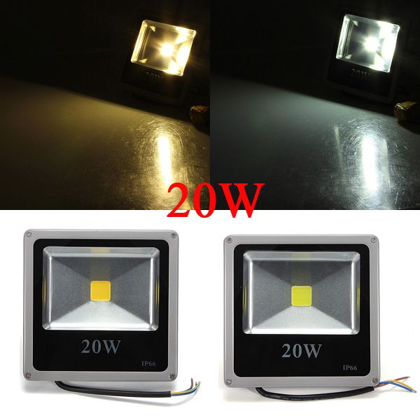 20W-WhiteWarm-White-LED-Flood-Light-Gray-Black-Shell-AC-85-265V-917836