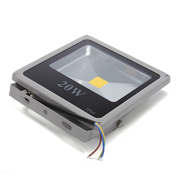 20W-WhiteWarm-White-LED-Flood-Light-Gray-Black-Shell-AC-85-265V-917836