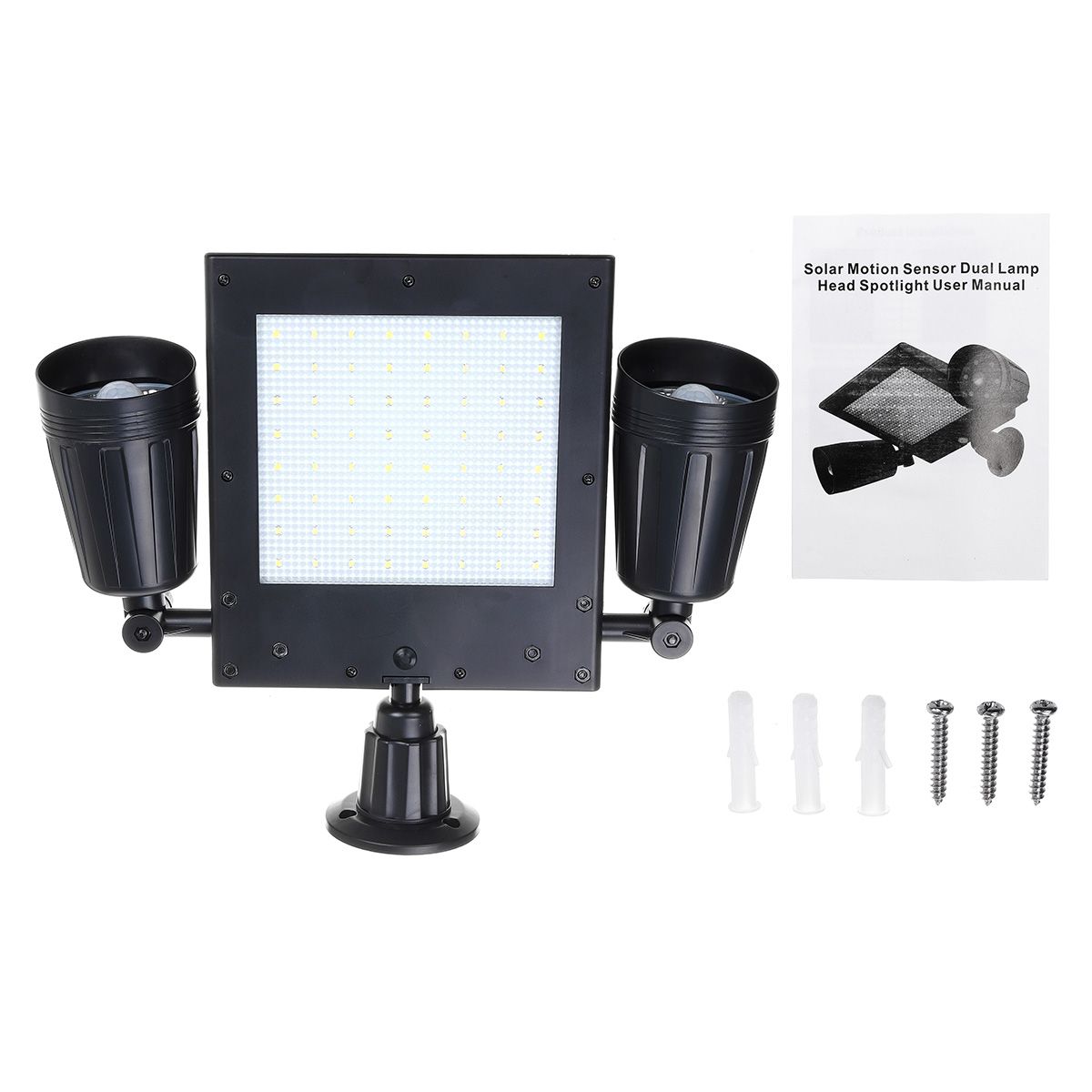 64LED-Solar-Flood-Light-Dual-Head-360deg-Rotatable-Outdoor-Motion-Sensor-Wall-Lamp-1655542