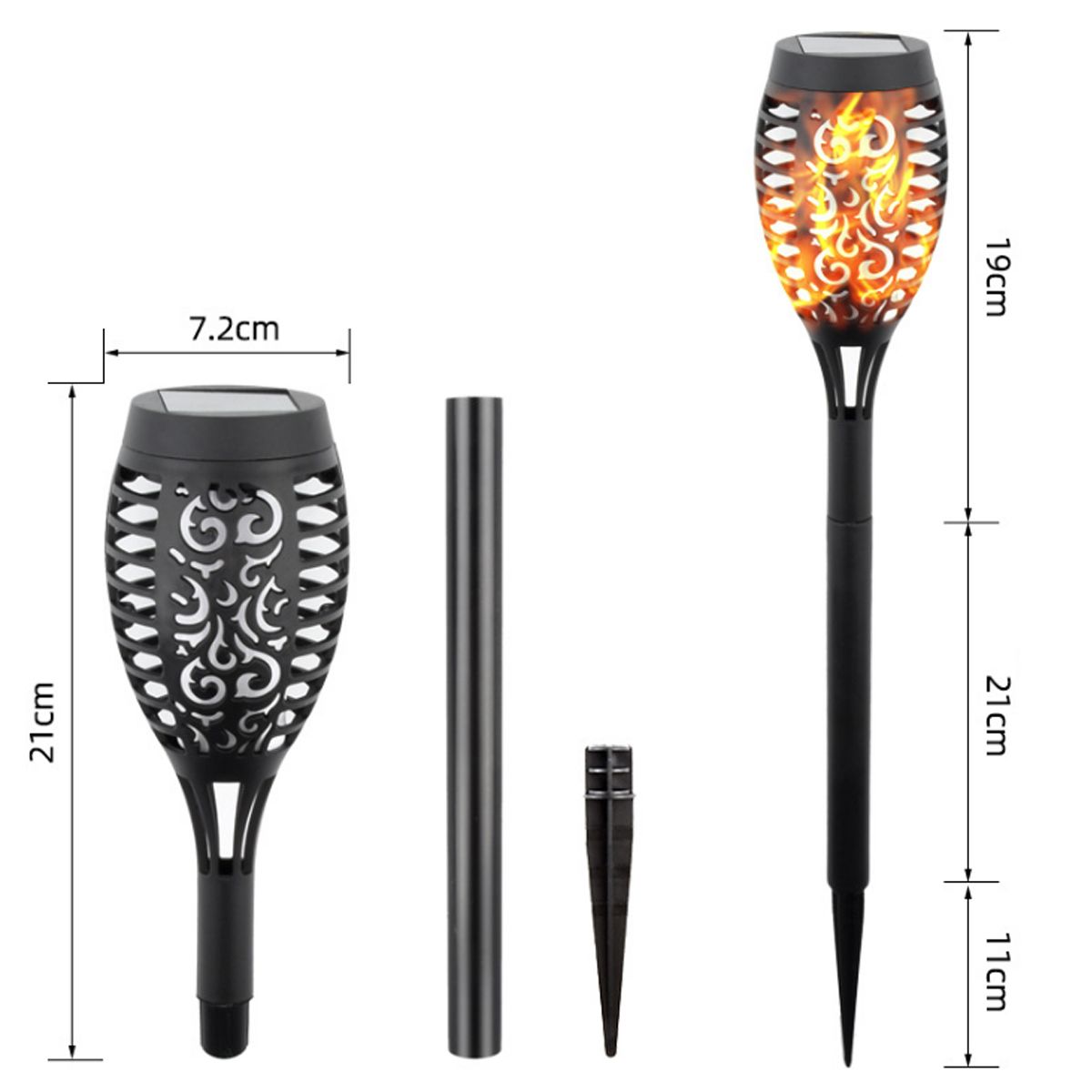 4Pcs--51CM-12LED-Solar-Flame-Lawn-Light-Warm-White-Waterproof-Outdoor-Garden-Fire-Torch-Lamp-1713538