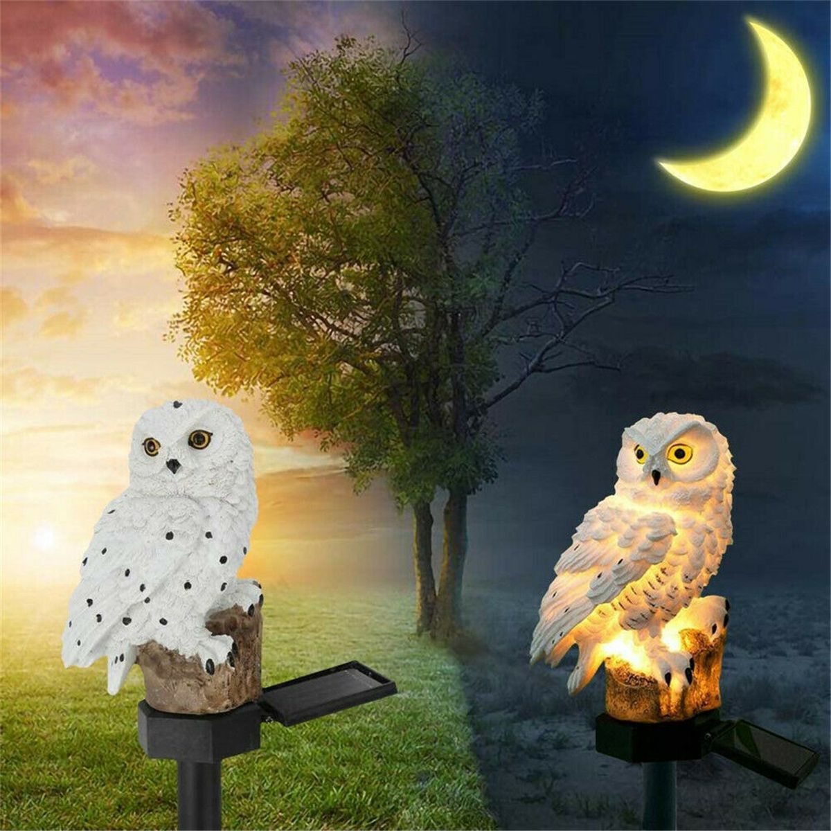 Solar-Powered-Owl-LED-Lawn-Light-Waterproof-Garden-Yard-Landscape-Ornament-Lamp-1763045