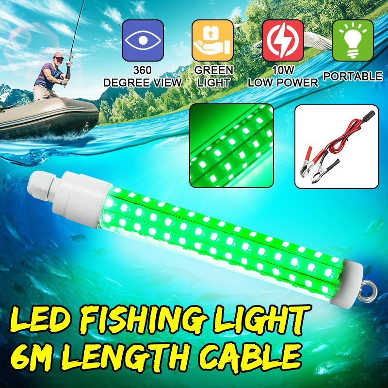 12V-24V-10W-Fishing-Lamp-Underwater-Boat-Submersible-Green-LED-Glow-Lamp-1628850