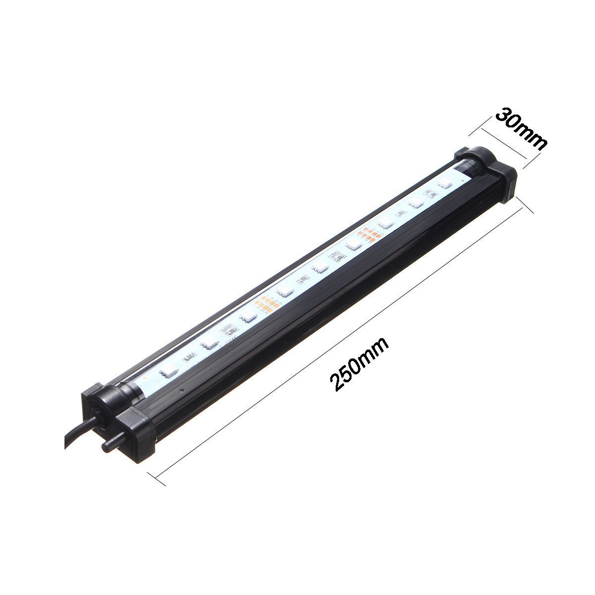 25CM-RGB-SMD5050-Rigid-LED-Strip-Light-Air-Bubble-Aquarium-Fish-Tank-Lamp--Remote-Control-AC220V-1120773