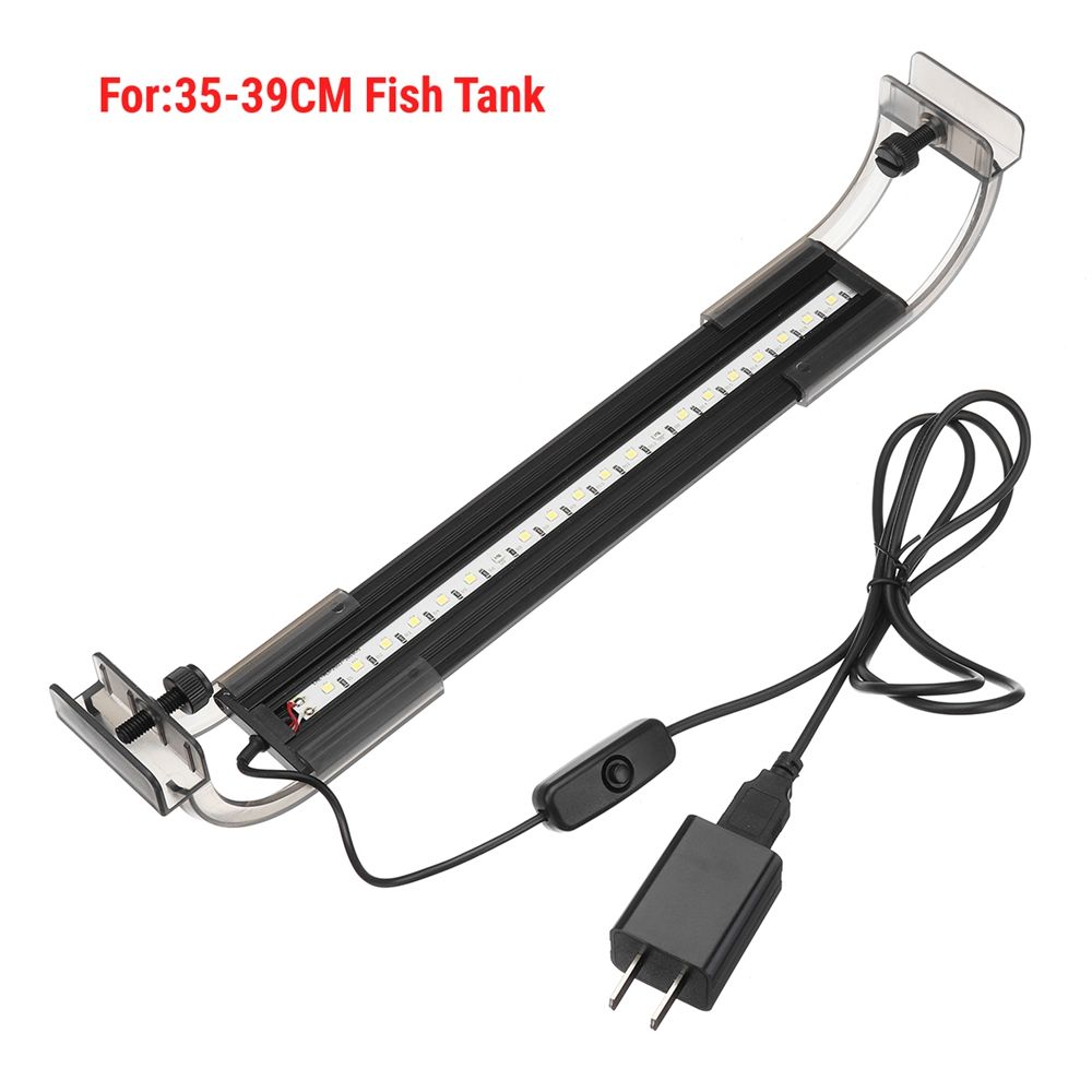 35W-25cm-Adjustable-2835-LED-Aquarium-Fish-Tank-Super-Slim-Light-Lamp-Black-1429921