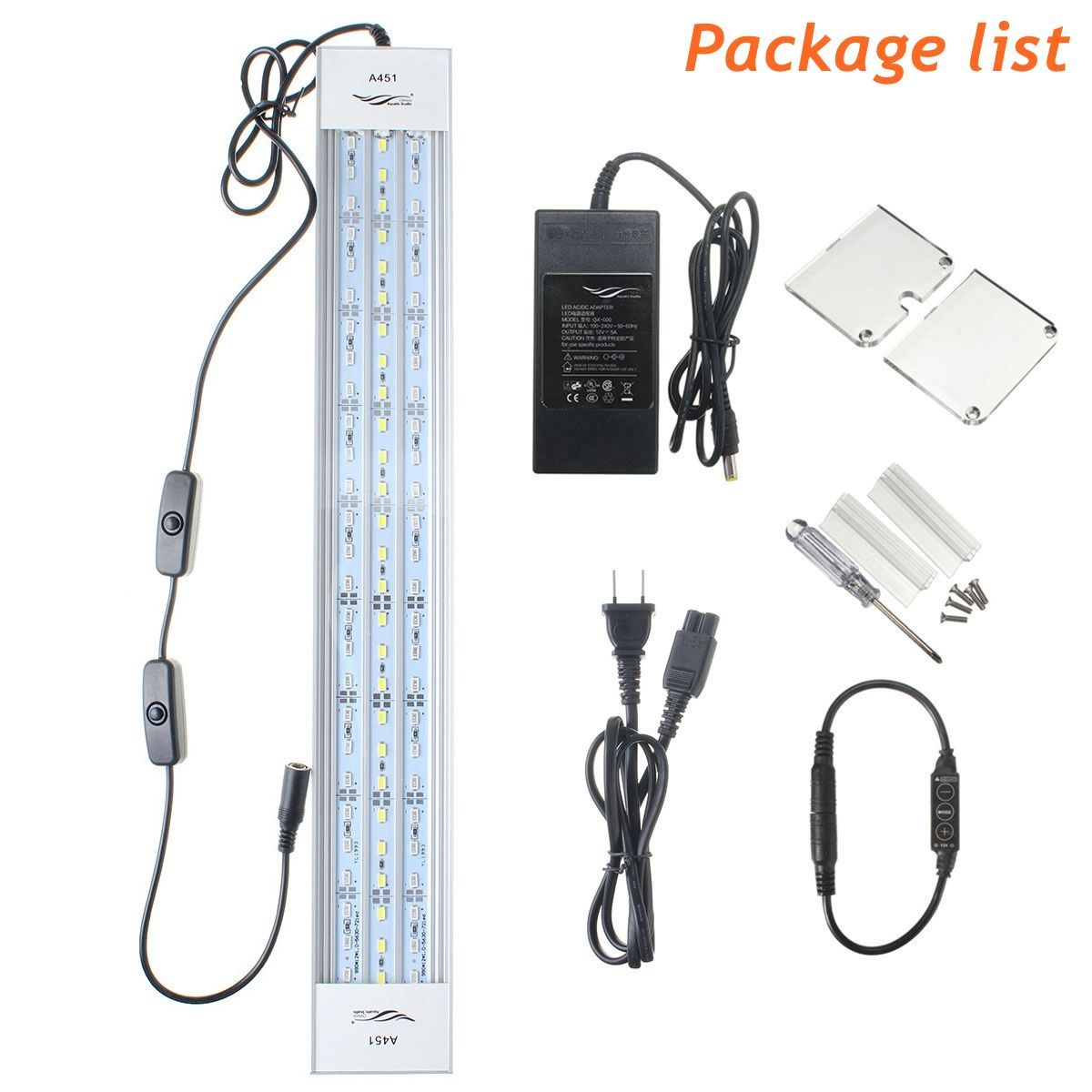 A451M-27W-45CM-5730-81SMD-3500LM-LED-Coral-SPS-LPS-Aquarium-Sea-Reef-Tank-Light-1060941