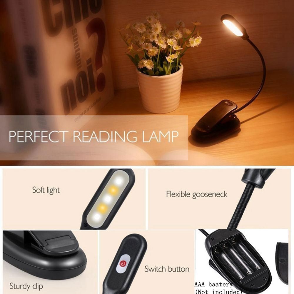 Battery-Powered-Flexible-1W-5-LED-Clip-Night-Light-3-Brightness-Modes-Table-Lamp-for-Reading-Book-1381578