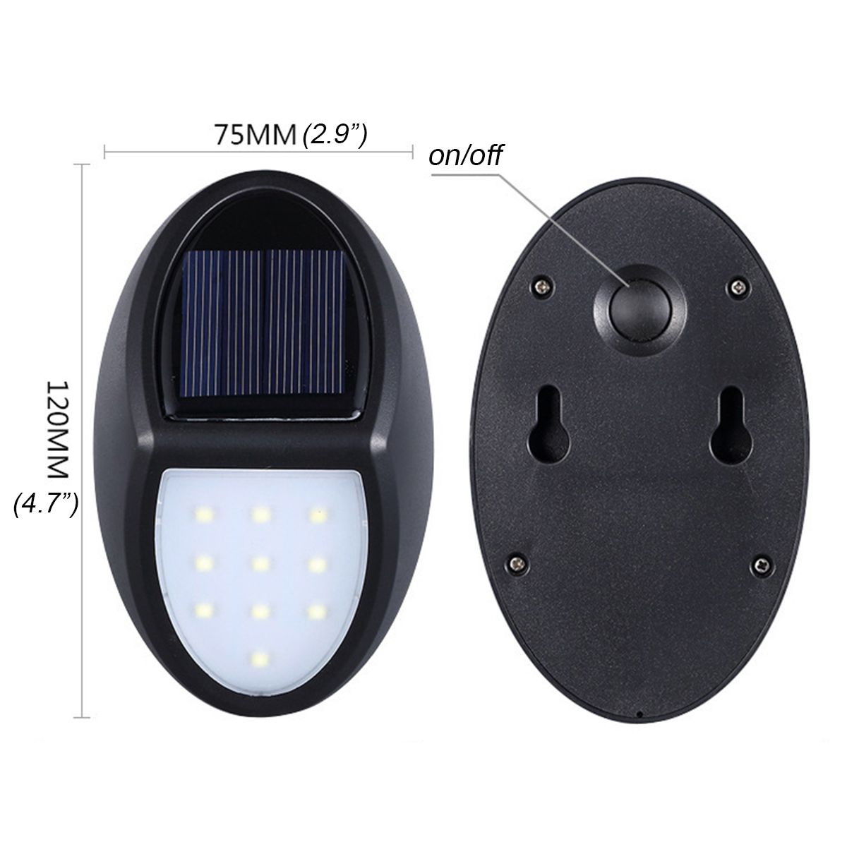 10LED-Solar-Power-Wall-Light-Waterproof-Outdoor-Garden-Yard-Lamp-Pathway-1691611