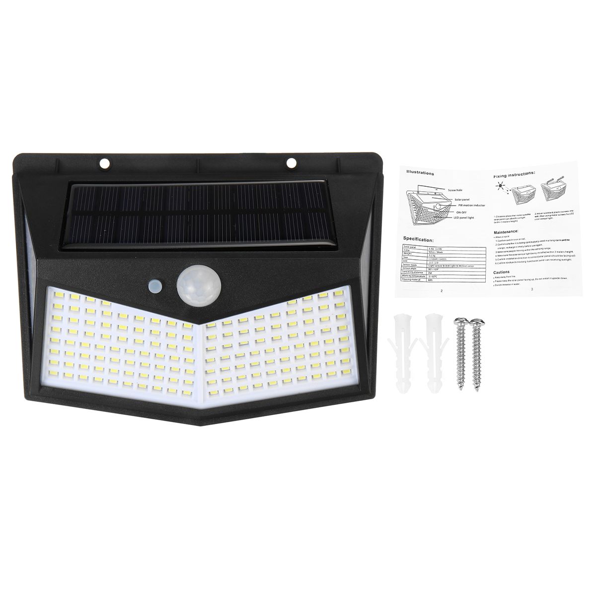 212-Led-Outdoor-Solar-Wall-Light-Motion-Sensor-Waterproof-Safety-Light-1674982