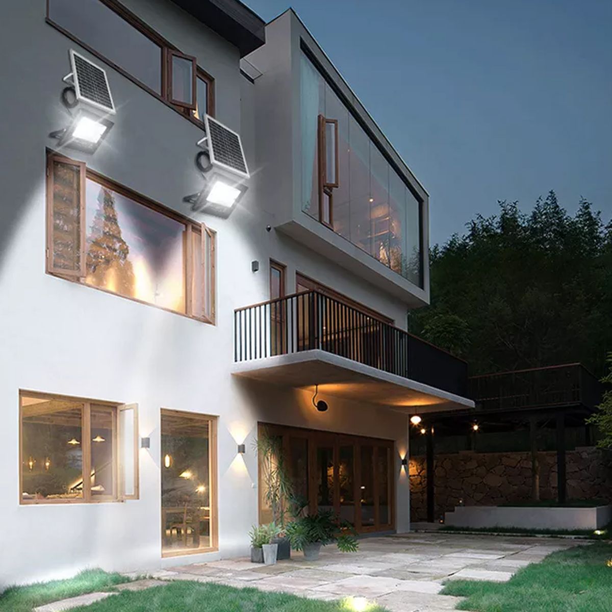 250W-Solar-Light-LED-Street-Floodlight-Garden-Spotlight-Remote-Control-1712504