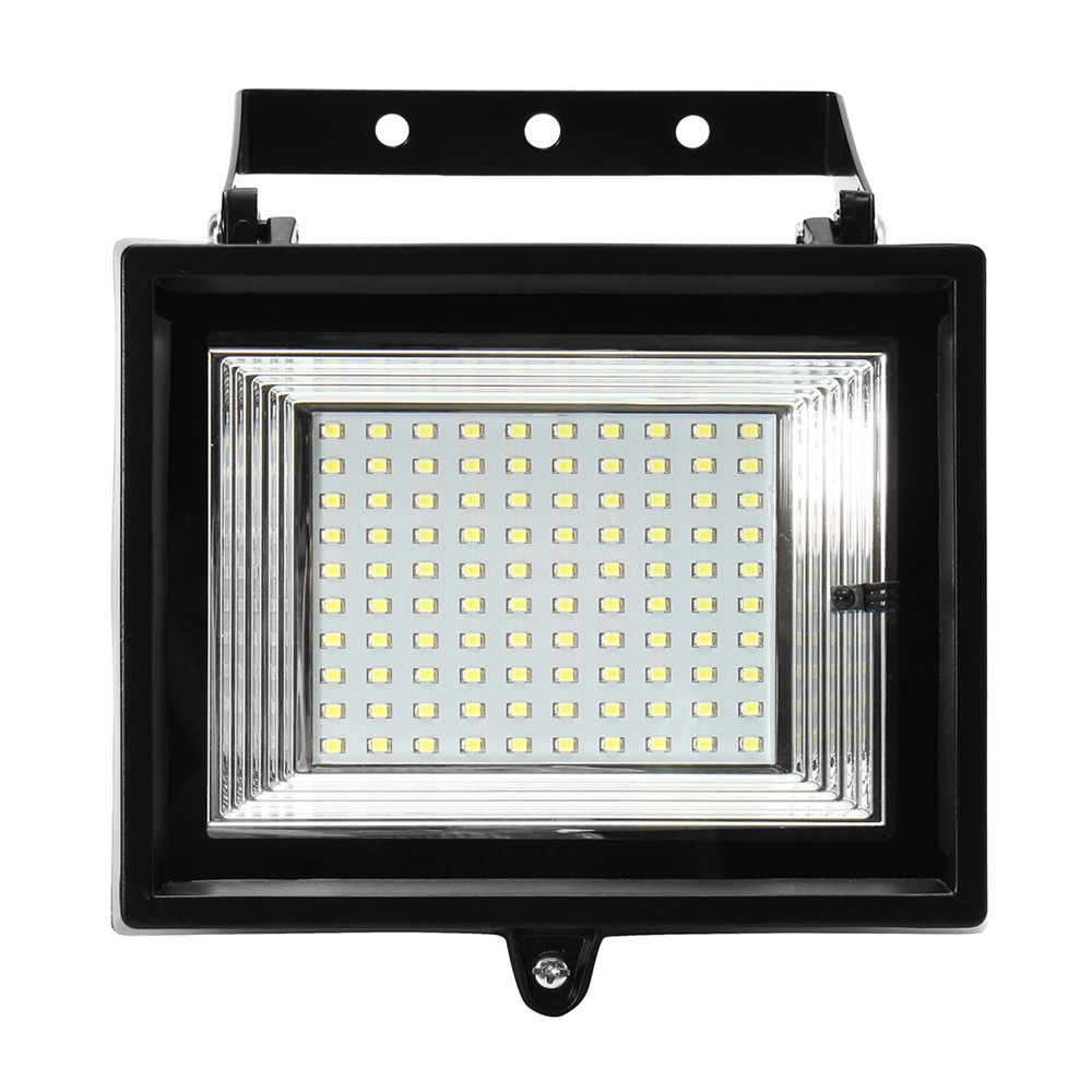 2Pcs-Remote-Control-100-LED-Flood-Light--Dimmable-Timer-Waterproof-Solar-Light-Street-Light-1306617