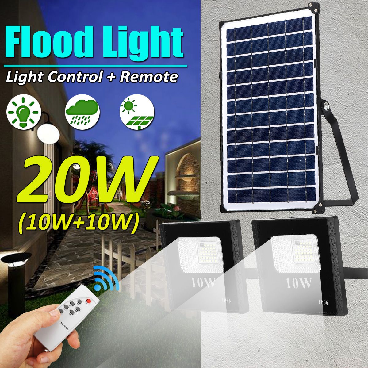 64-LED-Solar-Floodlight-Security-Outdoor-Garden-Modern-Flood-Light-Wall-Lamp-1626797