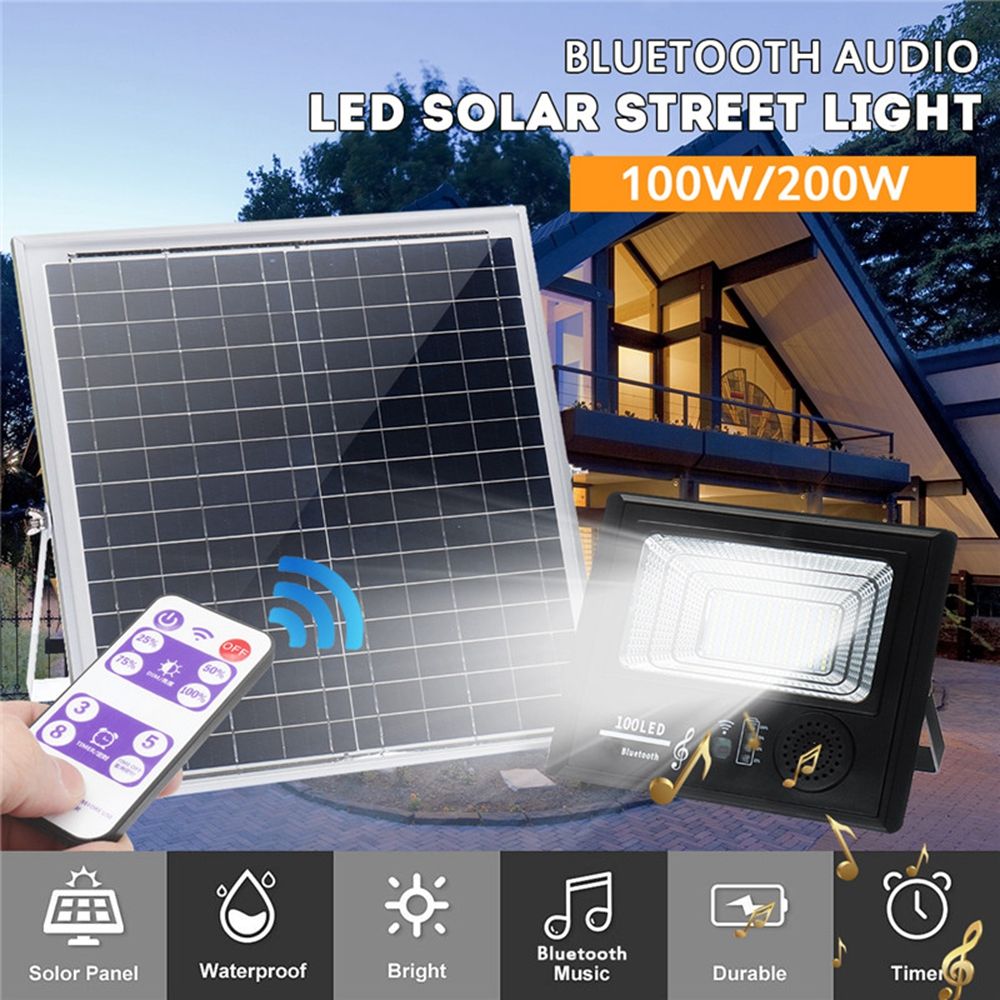 Bright-Solar-Powered-100-LED-Flood-Security-Light-Dimmable-with-Remote-Controller-for-Garden-Wall-Ou-1417000