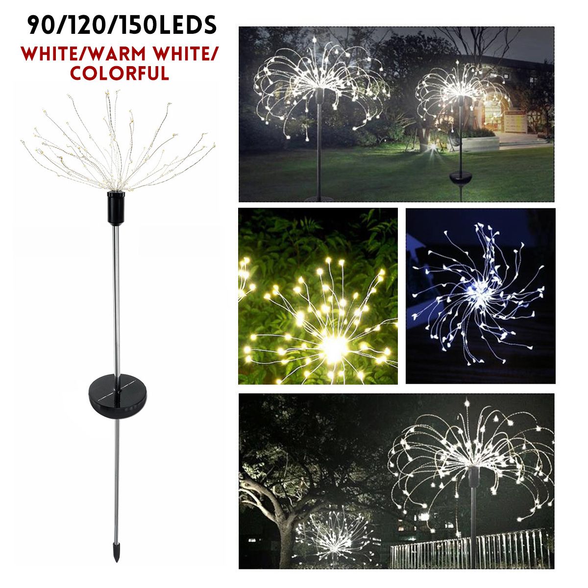 Outdoor-3V-DIY-Lawn-Lamp-90120150-LED-Solar-Light-Yard-Garden-Landscape-Decor-1627215