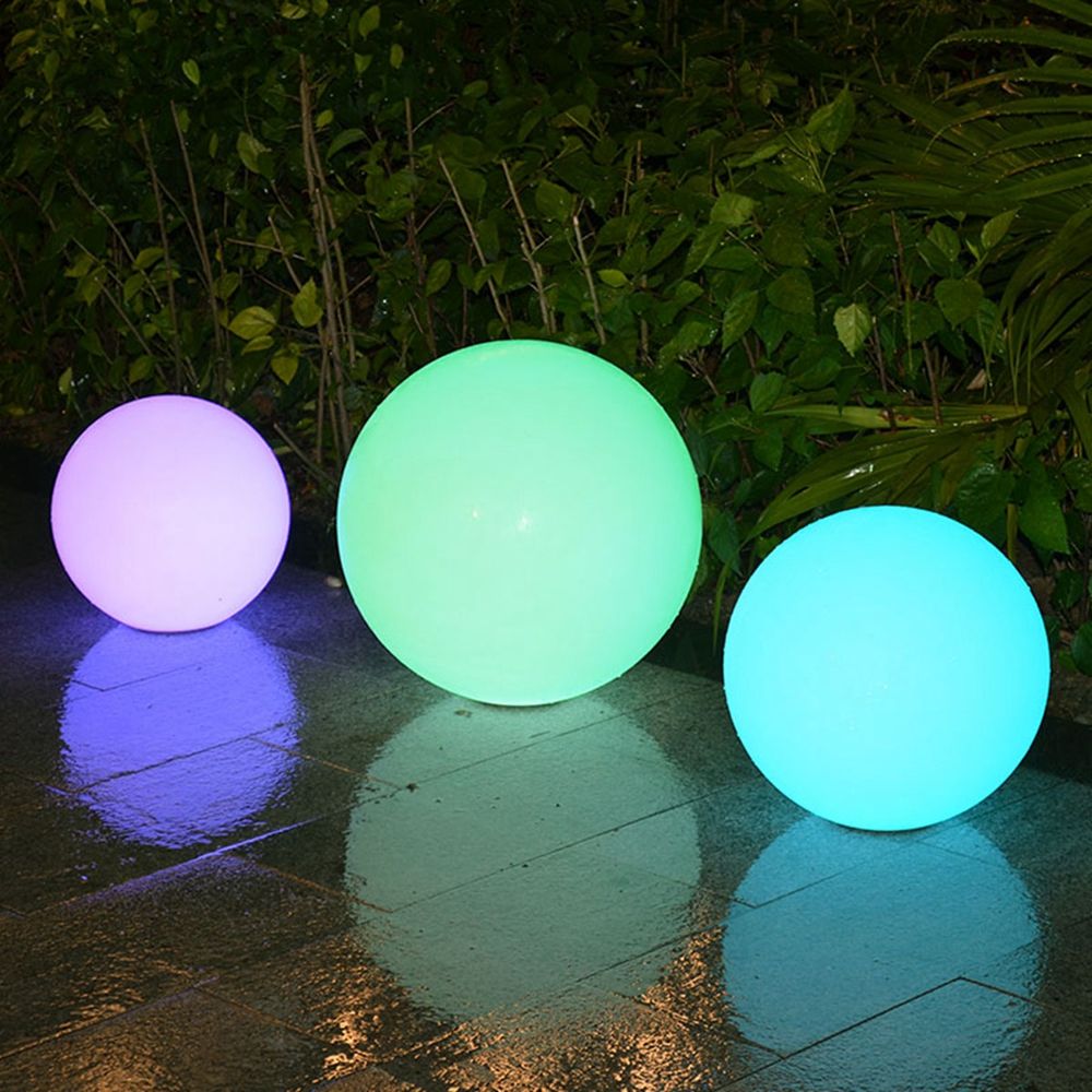 Solar-Outdoor-RGB-LED-Remote-Waterproof-Ball-Garden-Porch-Landscape-Pathway-Night-Light-303540cm-1328758