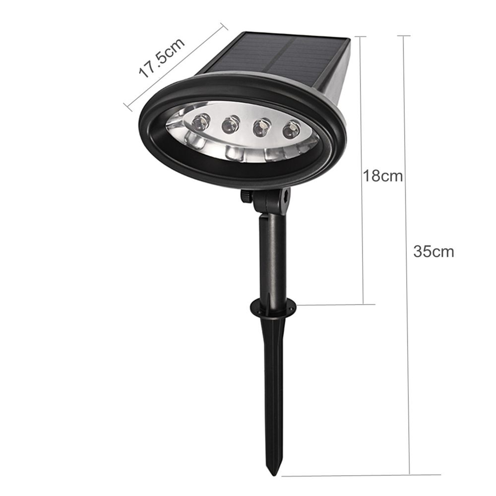 Solar-Powered-4-LED-Lawn-Light-Outdoor-Waterproof-Wall-Lamp-Hallway-Porch-Fixture-1358645