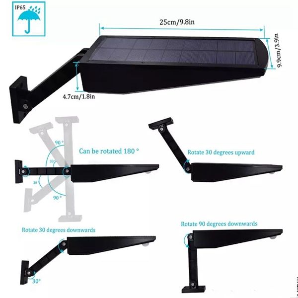 Solar-powered-Motion-Sensor-48-LED-Street-Light-Waterproof-Adujustable-Wall-Lamp-for-Outdoor-Garden-1255439