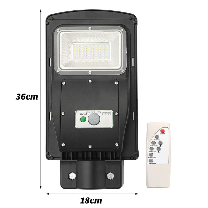 30W-60LED-Solar-Powered-Street-Light-8500K-LED-Wall-Lamp-Waterproof-IP67-LightRemote-Control-Commerc-1641507