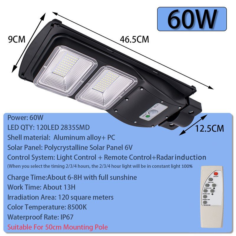 60W-120LED-Solar-Power-LED-Street-Light-Radar-PIR-Motion-Sensor-Wall-Lamp-Remote-1641508