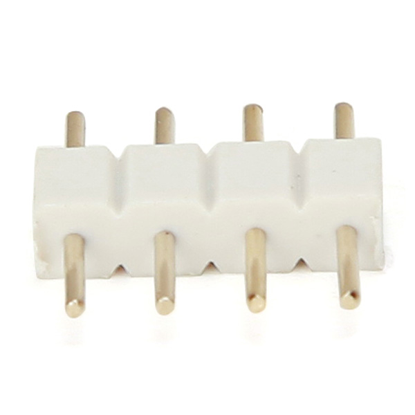 10X-White-4pin-Male-Connector-For-RGB-50503528-LED-Strip-Light-Connect-987403